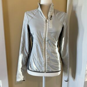 Smartwool cream lightweight jacket size xs